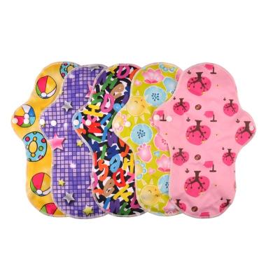 China Small size deodorization and sterilization 10+30 10 of total 50 washable reusable women large size menstrual units medium size pads and for sale