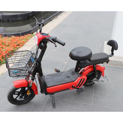 China Small Steel Electric Bicycle Scooter Adult Electric Moped Scooter 48V Electric Vehicle Leisure Urban Electric Vehicle for sale