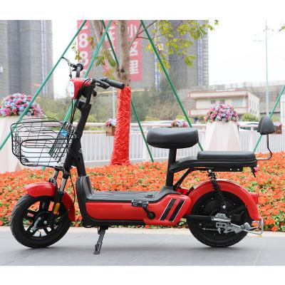 China Hot Sale 350W 500W Advance Lithium Battery Aicd Steel Battery Brazil Russia Pedal Bike Electric Scooter 48V 60V20AH for sale