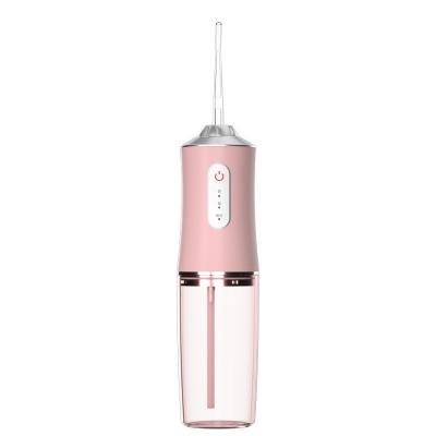 China 360 Rated Portable Dental Jet Water Tank Electric Teeth Spout Water Cleaner Usb Rechargeable Mode Water Flosser 3 Rated for sale