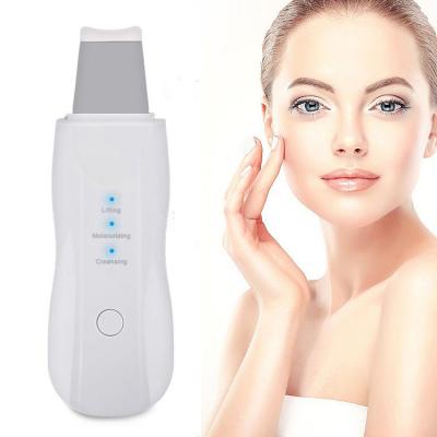 China Acne Treatment Stretching Products 2021 New Arrivals Good Quality Dermaplane Glo Peeling Machine To Remove Blackheads Dirt Peeks Facial Scrubber for sale