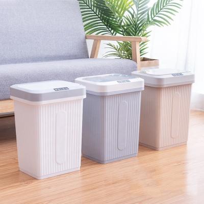 China New Viable Automatic Smart Sensor Trash Bin Non-contact Smart Trash Can for sale