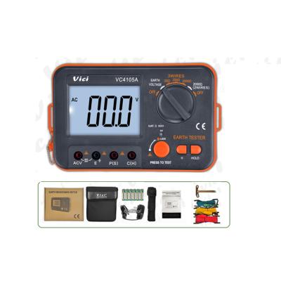 China YES VC4105A 3 1/2 Digit Digital 3 Wire Ground Resistance Tester for sale