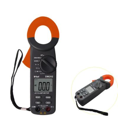 China DM202 Digital Flange Meter 600V 600A 20MOHM Multitester DM202 for sale