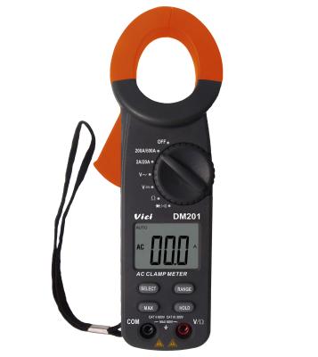 China Cheap DM201 Pocket LCD Digital Clamp Meter 600V 600A DM201 for sale