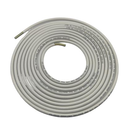 China CNG LPG Car Gas Hose Low Carbon Steel Pipe With Brass Ends 6mm 5.5 Meters for sale