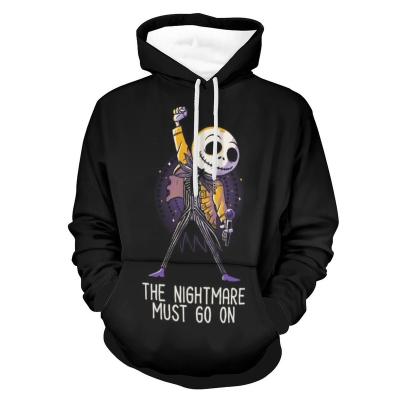 China Customized hot sale breathable fashion digital pattern printed hoodie high quality cotton hooded sweater for sale