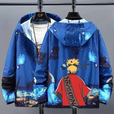 China 2022 New Custom Pattern Cartoon Digital Printing Comfortable Sweater Men Breathable Sunproof Clothing for sale