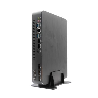 China No Game Mini Computer Intel i3 9100F i5 9400F Free Shipping Graphics GTX 1050/1050ti 4GB Mini Desktop PC HD2.0 Dual DP DVI for sale