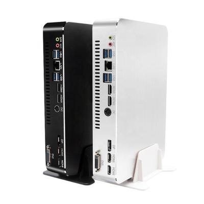 China Free Shipping Intel Core i7-8700 i5-8500 i3-8100 GTX 1650 Mini PC Win10 Mini Desktop PC Assemble Desktop Computer for sale