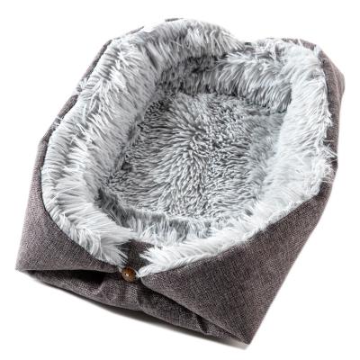 China Top 2022 viable selling soft cute antunm winter dropshipping fashionable dog bed for sale