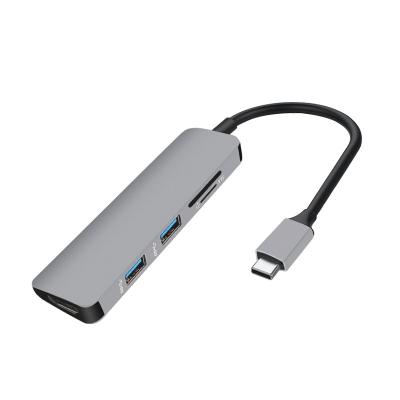 China Phone Type-C 3.0 to HUB conberter USB-C PD3.0 Charger SD/TF Card Reader for sale