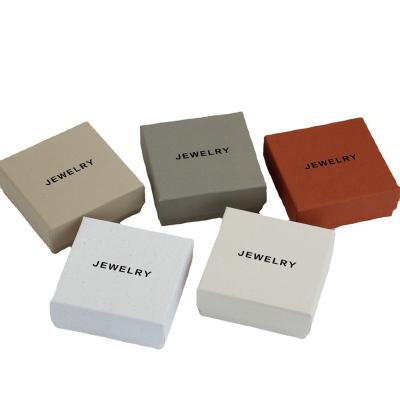 China Recyclable / Biodegradable Custom Size Natural Sustainable Cosmetic Gift Boxes Packaging Jewelry Boxes With Logo for sale