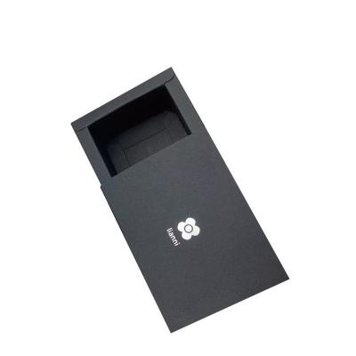 China Recyclable / Biodegradable Eco Friendly Top Selling Guaranteed Quality Black Packaging Paper Box Gift Box Packaging Box for sale