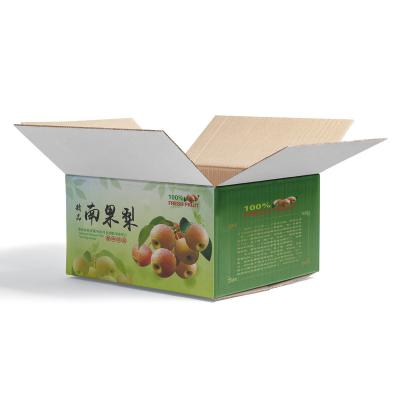 China Recyclable Kraft Paper Color Printing Corrugated Cardboard Gift Boxes for sale