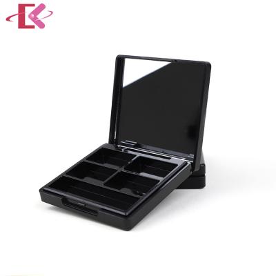 China OEM Recyclable Magnetic Empty Make Up Palette Eyeshadow Palette Wholesale Packaging With Mirror for sale