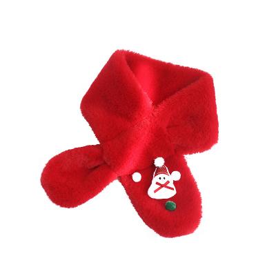 China Hot Korean Christmas Student Shorts Jiyun Children's Scarf Plush Rabbit Hair Thick Scarves for sale