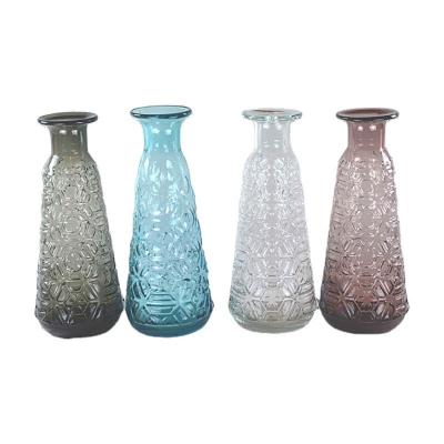 China European style minimalist colored bottle nordic vase in living room roman decoration for sale