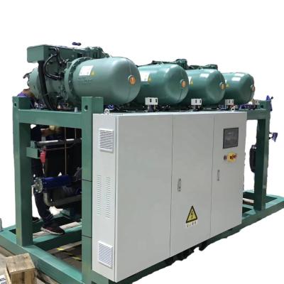 China High Quality Refrigeration Parts Compressor 20Hp Air Cooled Condensing Unit For Deli for sale