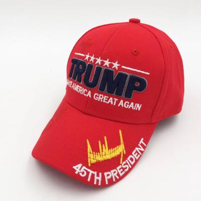 China 2020 Donald Trump Cap 6 Panel Baseball Cap Hat COMMON 3D Logo Dropship for sale