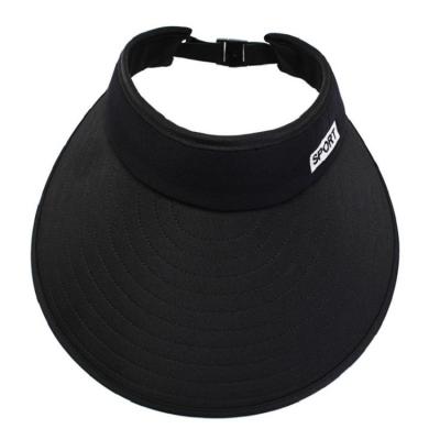 China Character Cotton Insert Large Plastic Wide Brim Sun Visor Hat Women for sale