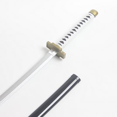 China Japanese Anime Weapon Props 104cm Demon Slayer Sword Katana Sword White Mao Onmyoji Thorn Shade Halloween Cosplay Party Bamboo/PVC for sale