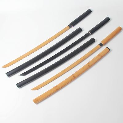 China Mao Bamboo/PVC Practice Knife Anime Weapon Props Japanese Cosplay Wooden Demon Slayer Katana Sword 104Cm for sale