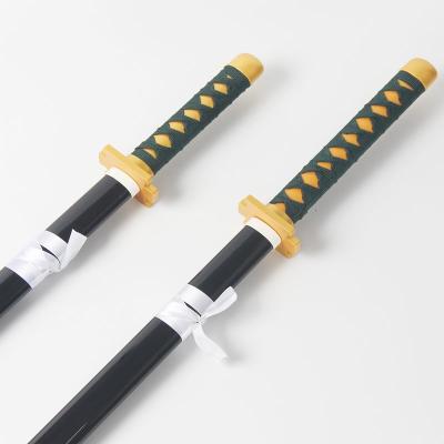 China Mao bamboo/PVC Yuta Okkotsu katana toys sword cosplay wooden toy Halloween decoration props anime demon slayer 104cm for sale