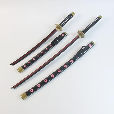 China Magic knife 75cm Mao bamboo/PVC Roronoa Zoro demon slayer katana sword weapon Cosplay wooden knife armed with sword for sale