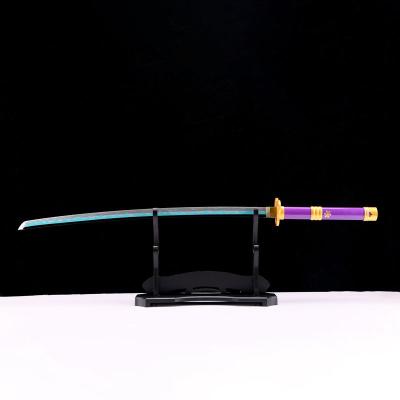 China Mao bamboo/PVC Roronoa Zoro anime figure wooden Halloween sword props magic demon cosplay slayer knife katana toys 104cm for sale