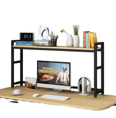 China 2020 Top Selling Amazon Shelf Dormitory Dormitory Desk Bedroom Office Students With Multi-Layer Computer Book Storage Rack for sale