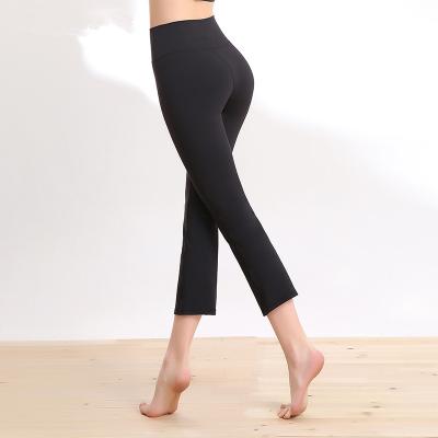 China Logo Women Laser Hole Waist Yoga Pants Fitness Breathable Custom Compression Wear Slim Tight Slim Leggings for sale