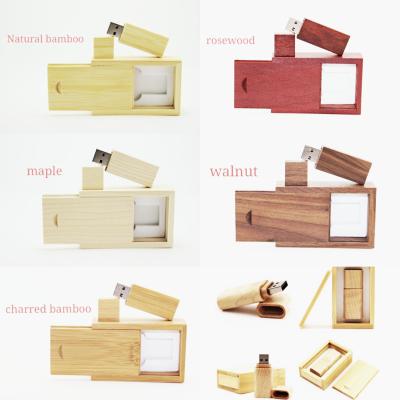 China Creative Cheap Wood USB Wooden Drives Can Be Customized With Logo Promotional Gift Flash Drives for sale