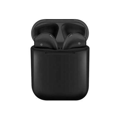 China Hot Selling i12 Stereo Sound True In-Ear Earbuds Twin Pair Wireless Earphone TWS i12 With Box Filling Mini Earphone for sale