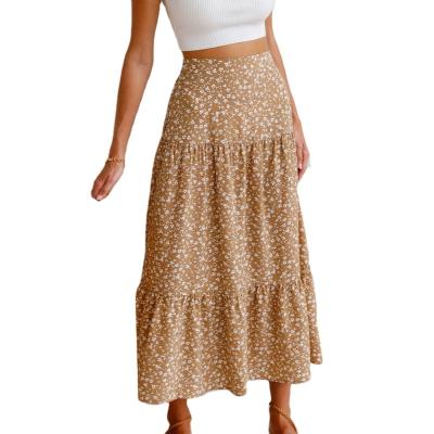 China New Summer Anti-static Skirt Women's Casual Long Skirt Ladies Fashion Summer Skirt for sale