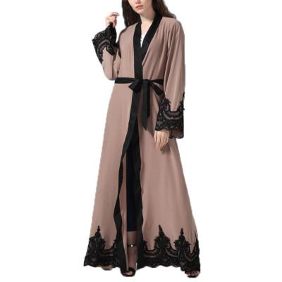 China Hot Sale Prom Dresses Embroidered Abaya Dresses Long Abaya Women Muslim Turkish Islamic Clothing Customized Size for sale