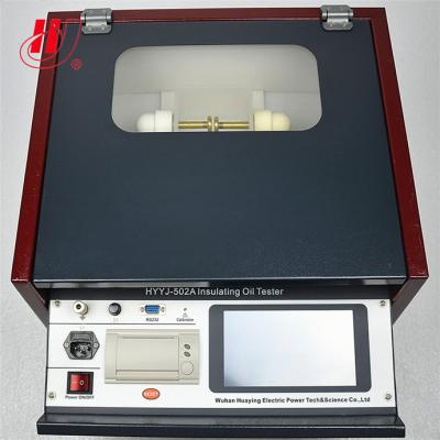 China Chinese Factory Supply Insulating Oil Tester HYYJ-502A For Sale 460mm*380mm*360mm for sale