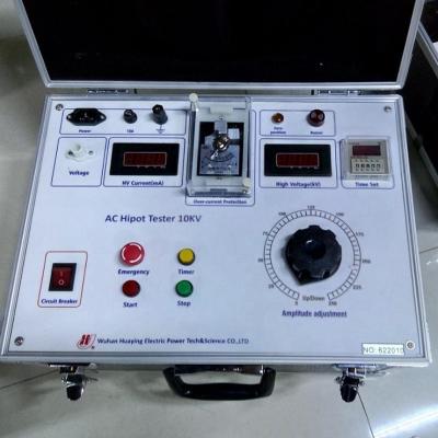 China AC hipot tester for 0-10KV 0-10KV for sale