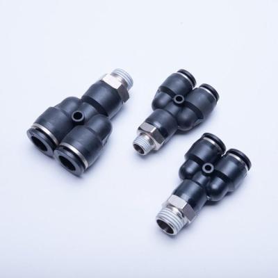 China Building Material Shop Px Y 2021 Plastic Embed Long Life Time Fit Good Quality 2 Years Warranty Air Pipes Pneumatic Fittings Fittings for sale