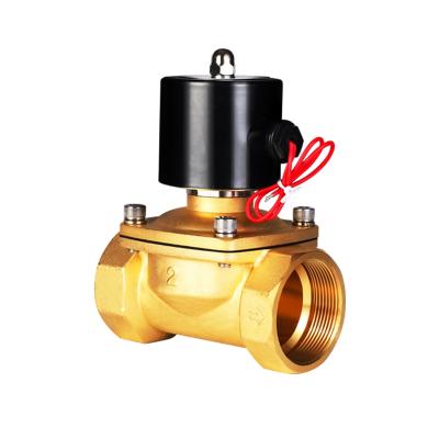 China General Control 2W250-25 Brass Normally Open Normally Closed Water Inlet Solenoid Valve for sale