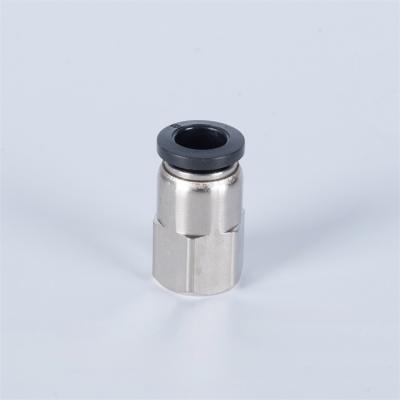 China Connect Pipes One Contact For Connecting Pneumatic Fittings PCF8-02 8-03 10-02 for sale