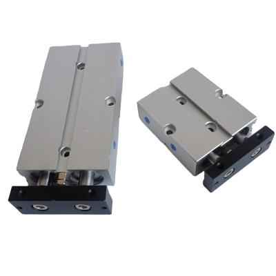 China Factory TN double axle double rod guide rod small piston pneumatic cylinder for sale