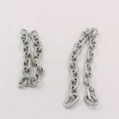 China Qingdao Factory Chain Supply Galvanized Alloy Steel Plain Link Chain Medium Chain Link Chain For Sale for sale