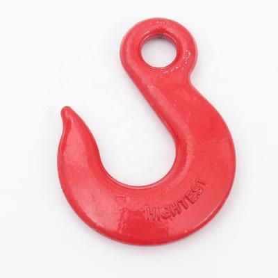 China 324 Type G100 Eye Crane Hook Eye Sling Hook / Alloy Eye Hook Lifting Accessories for sale