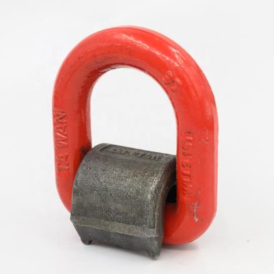 China Chain Hardware Wholesale High Quality Alloy Environmental Galvanized D Clip for sale