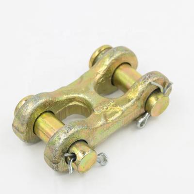 China Clevis Twin Link Rigging Hardware Forged H Type Double Connecting Clevis Links S for sale