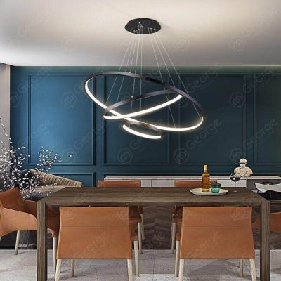 China Modern ABM-2212-468-black modern chandelier for apartment house hotel for sale