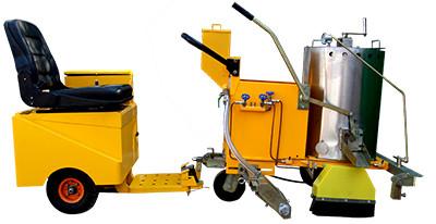 China Booster car / road marking machine for sale