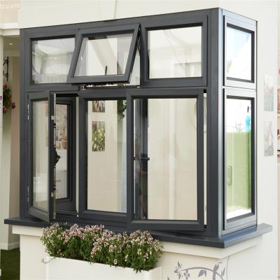 China Aluminum Swing Glass Windows And Frame Aluminum Sliding Doors Price List Per M2 Square Meter Cheap In China for sale