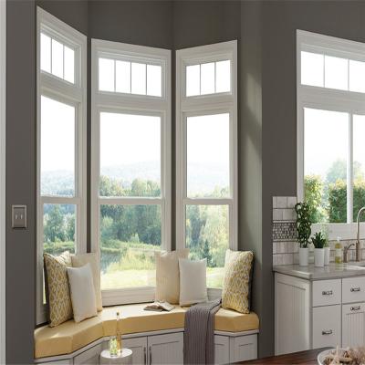 China Aluminum Vertical Sliding Aluminum Swing Windows Sashless Single Glazed Window For Australia USA Europe for sale